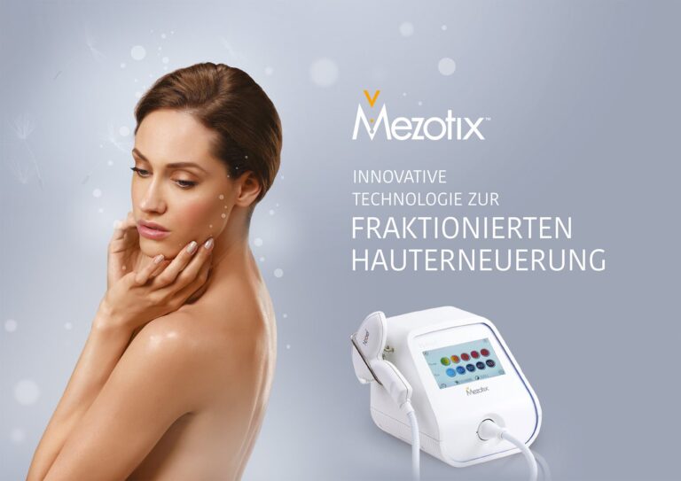 Mezotix Gerät zur fraktionierten Hauterneuerung